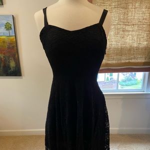 black laced dress dress